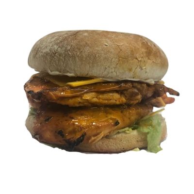 Double Peri Peri Breast Burger (On its own)